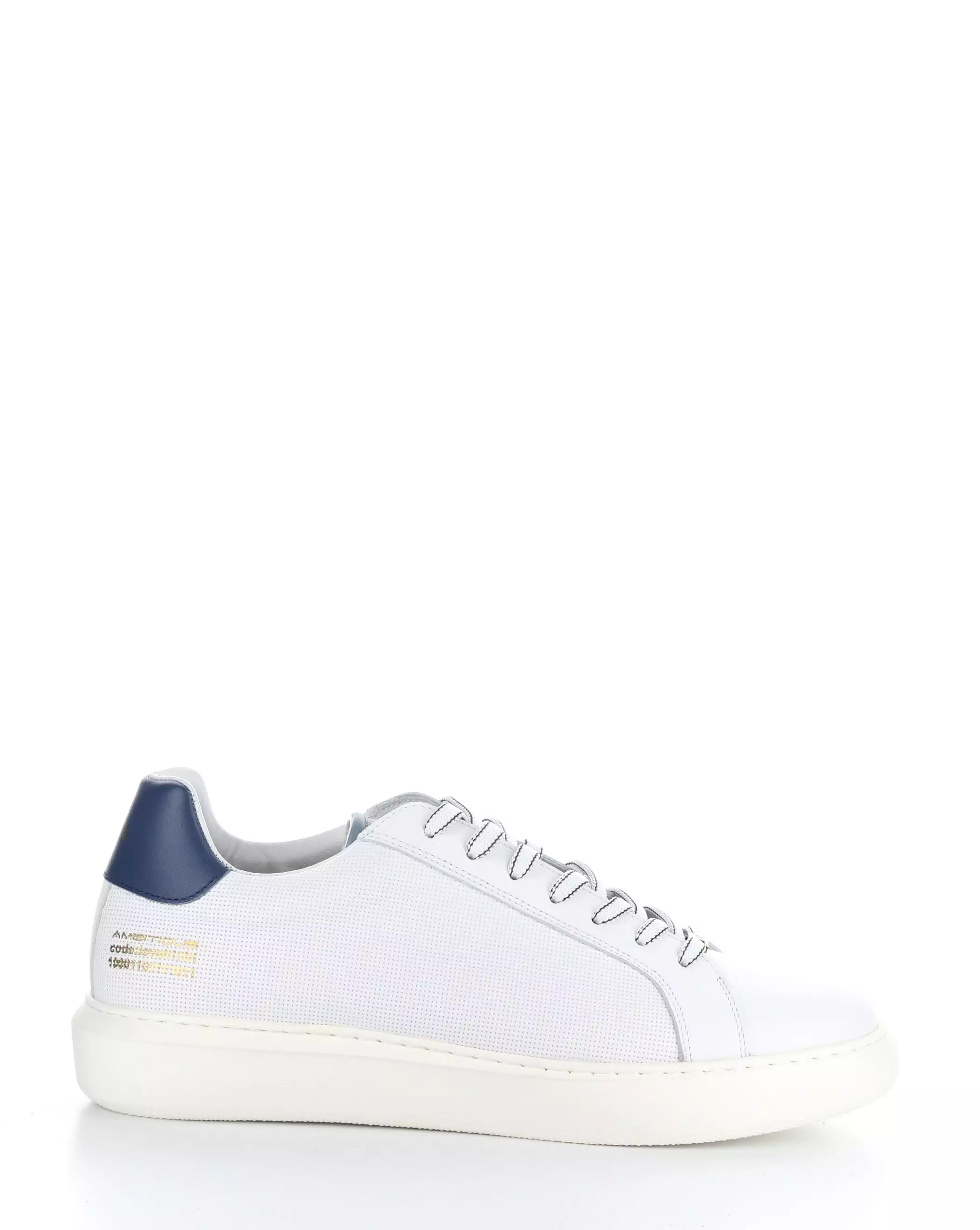 10634A OFF WHITE/BLUE/NAVY Lace-up Shoes