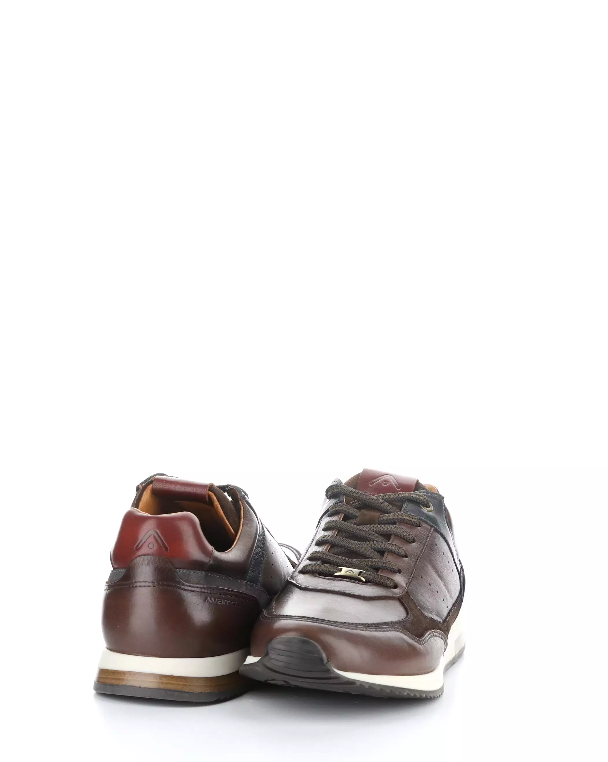 13052 BROWN COMBI Lace-up Shoes