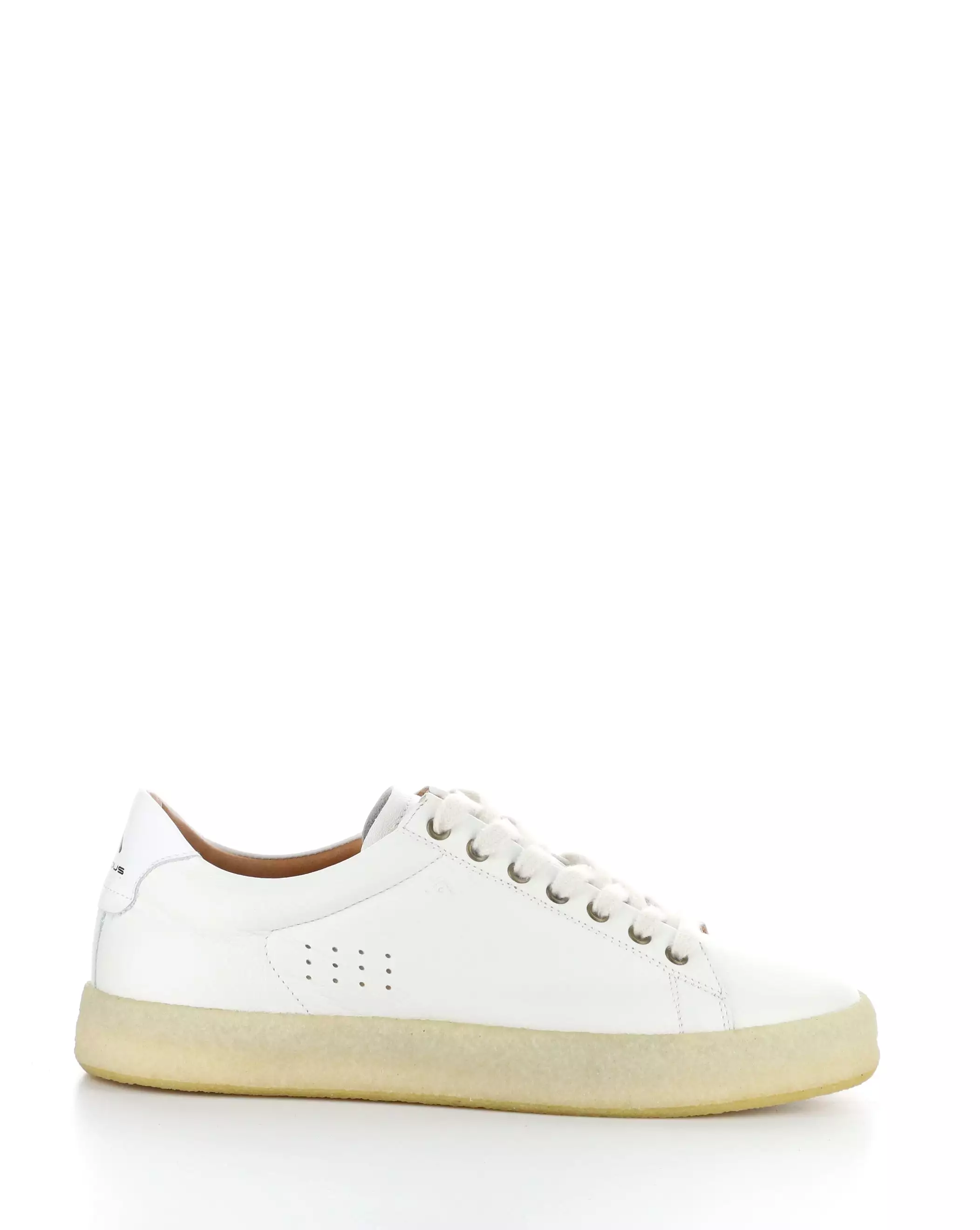 13410 WHITE Lace-up Shoes