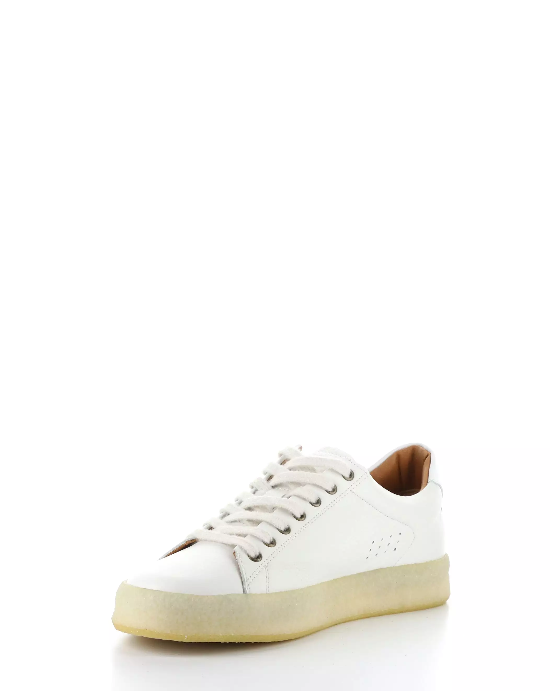 13410 WHITE Lace-up Shoes