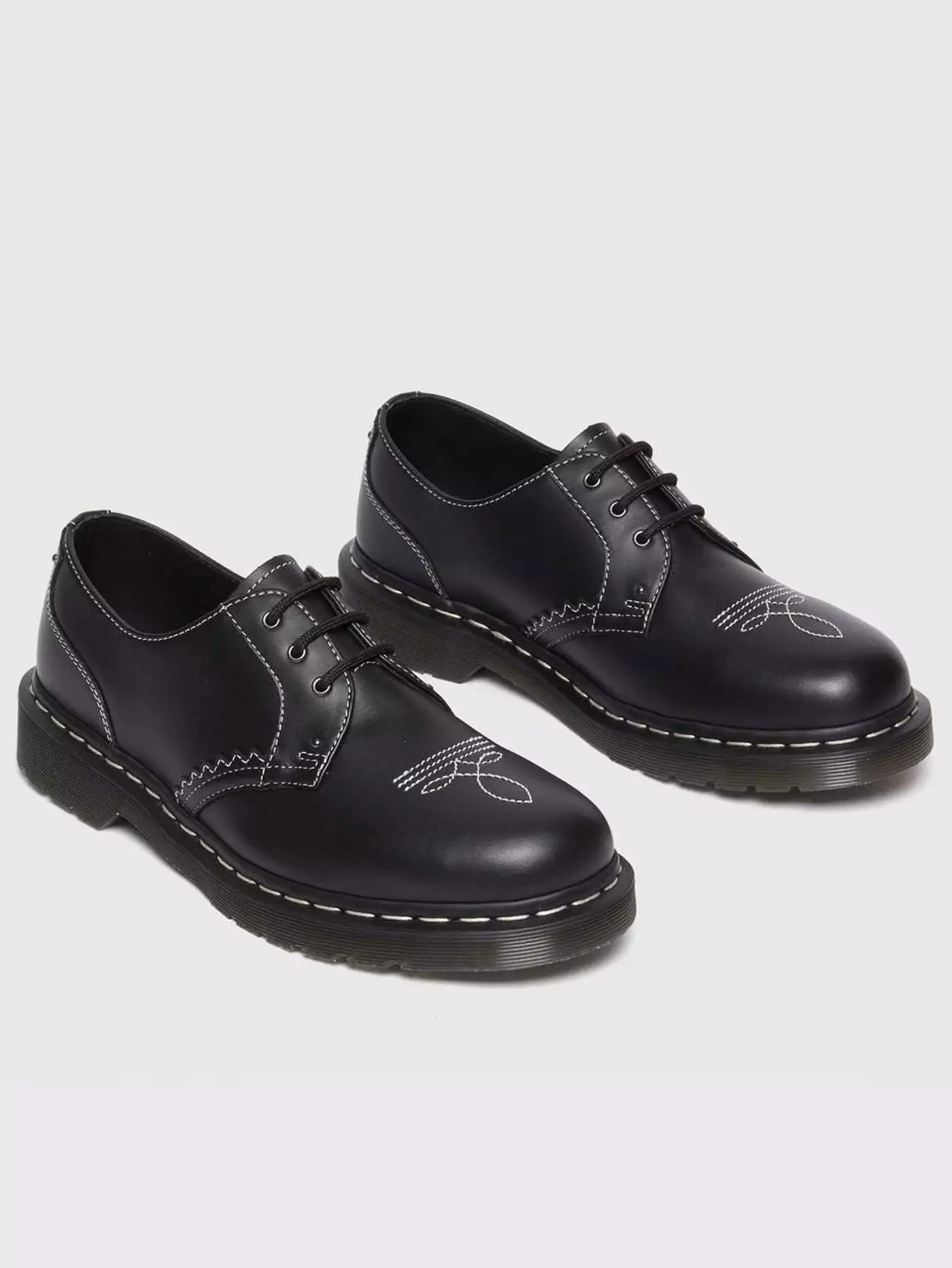 1461 Gothic Americana Wanama Black Shoes