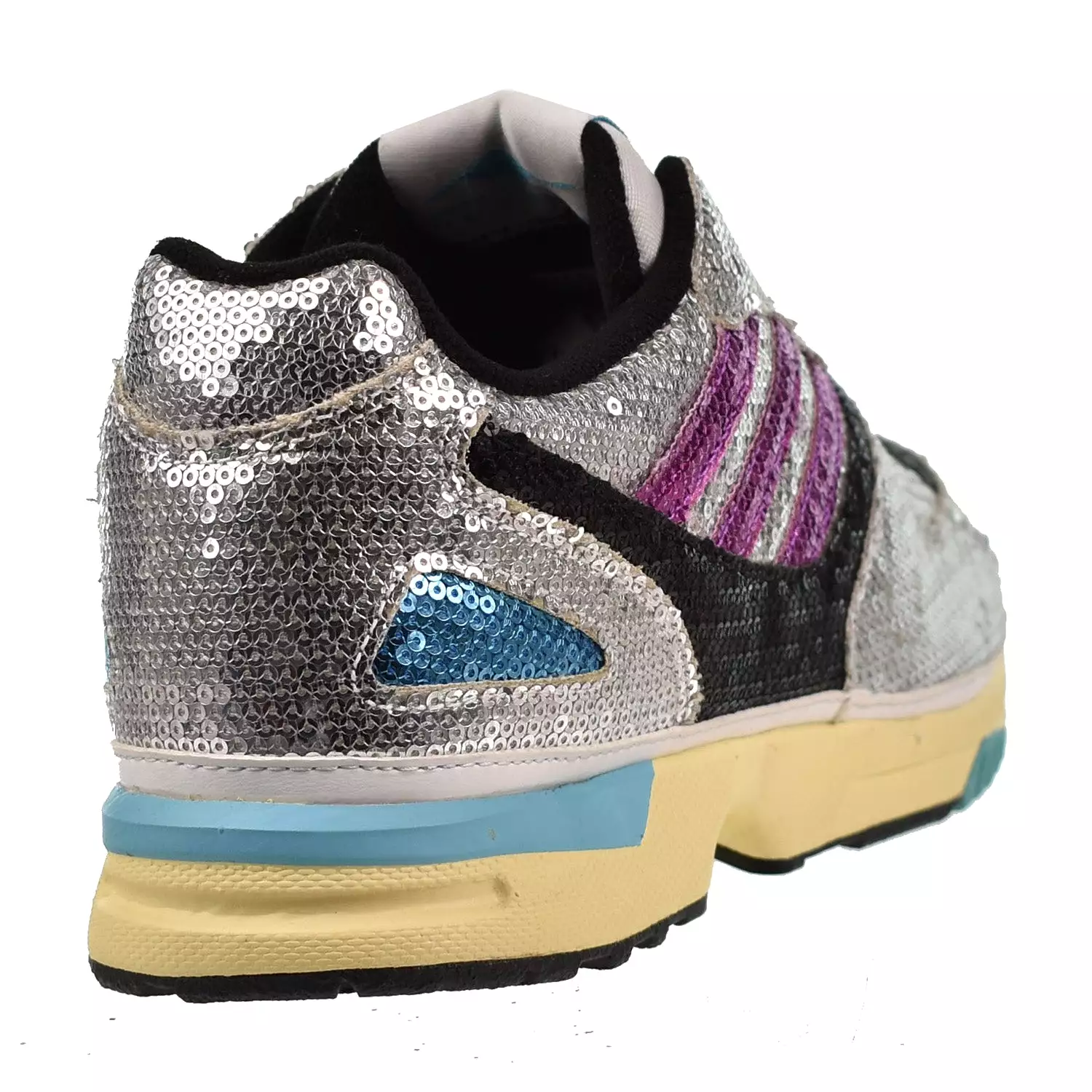 Adidas ZX 4000 Women's Shoes Glitter Silver-Purple