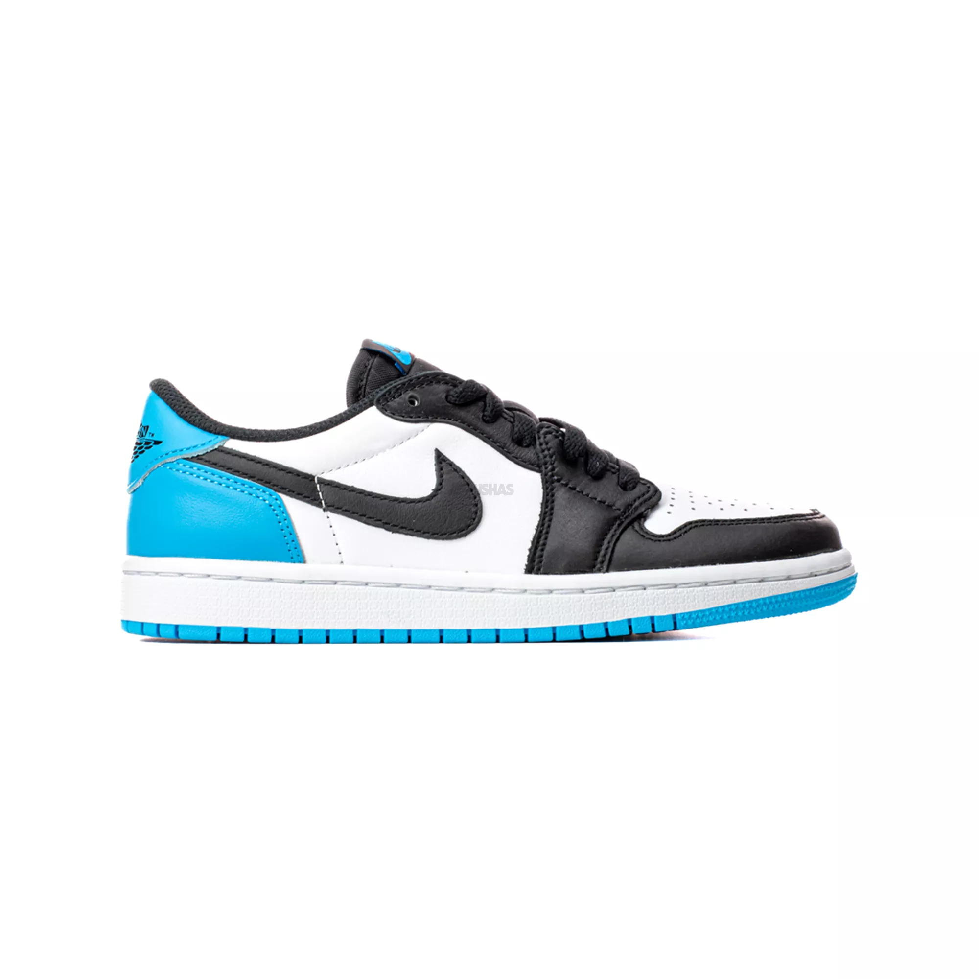 Air Jordan 1 Low 'Black Dark Powder Blue' Women's (2022)