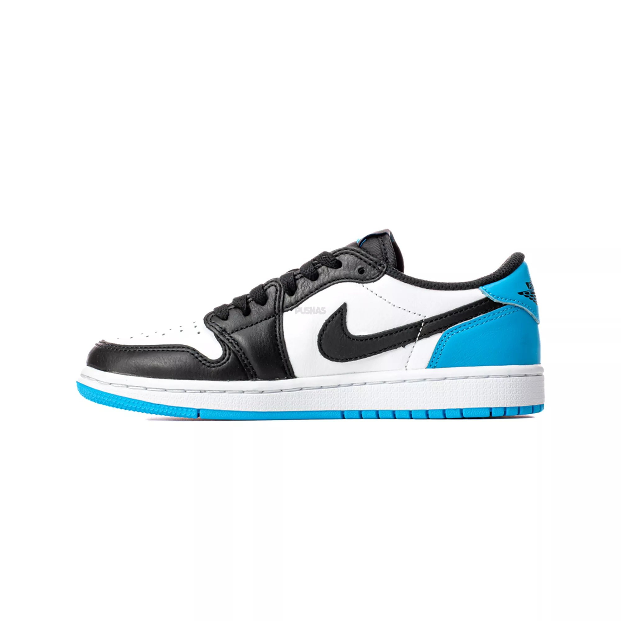 Air Jordan 1 Low 'Black Dark Powder Blue' Women's (2022)