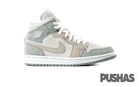 Air Jordan 1 Mid SE 'Particle Grey' Women's (2021)