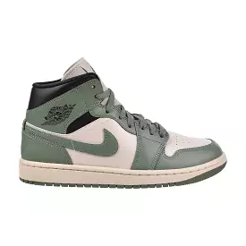 Air Jordan 1 Mid Women's Shoes Sail-Anthracite-Jade Smoke