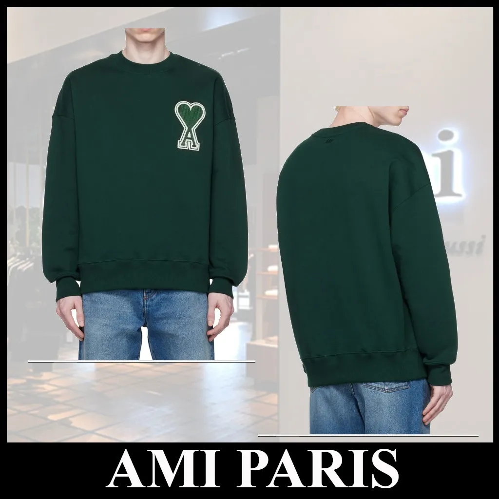 AMI PARIS  |Plain Designers Sweatshirts