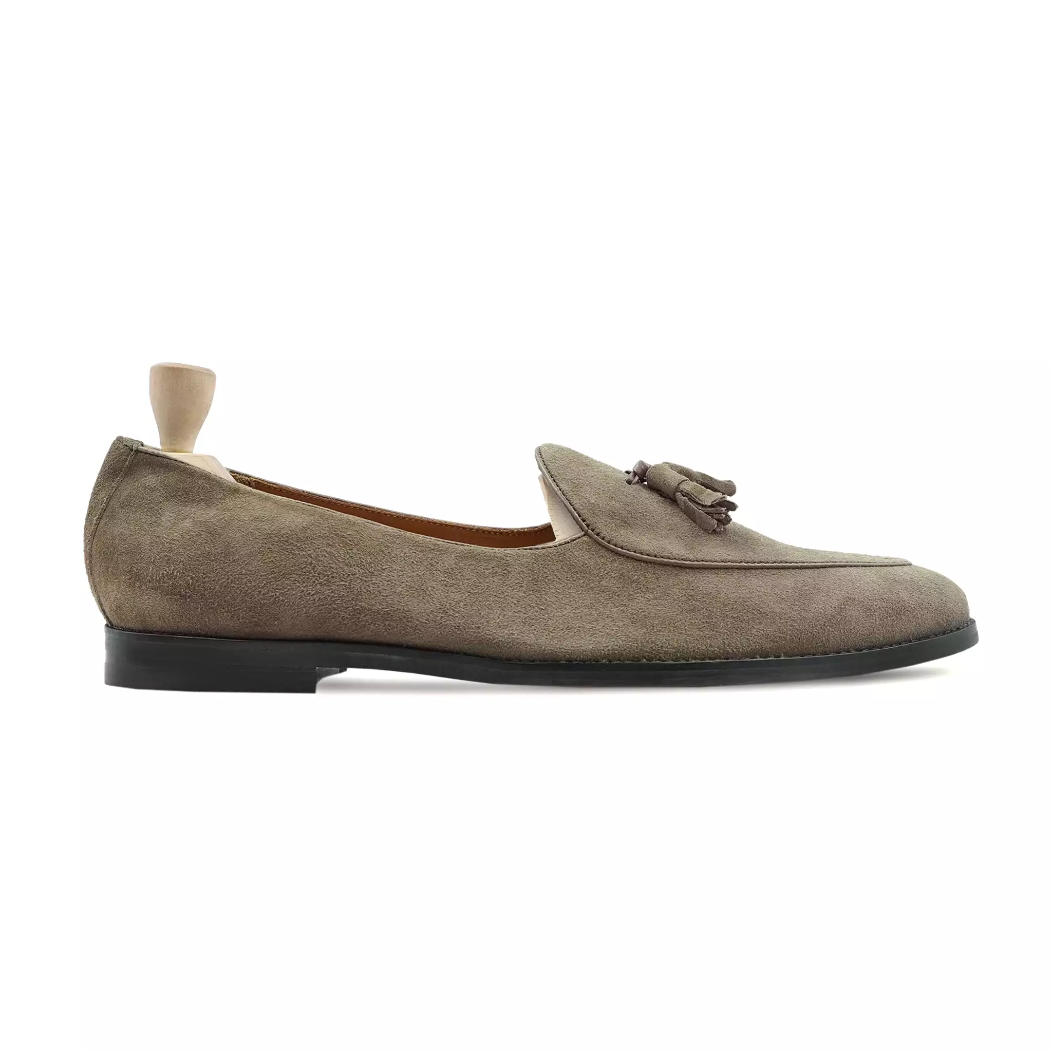 Anarchy - Men's Brown Kid Suede Loafer