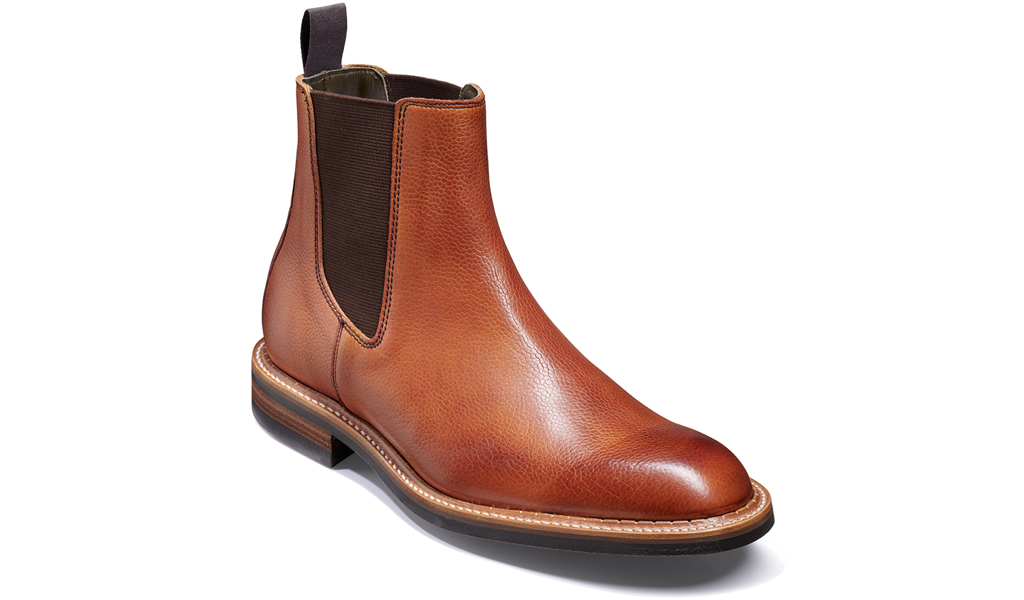 Barker Harrowick Chelsea  Boot-  Rosewood Grain