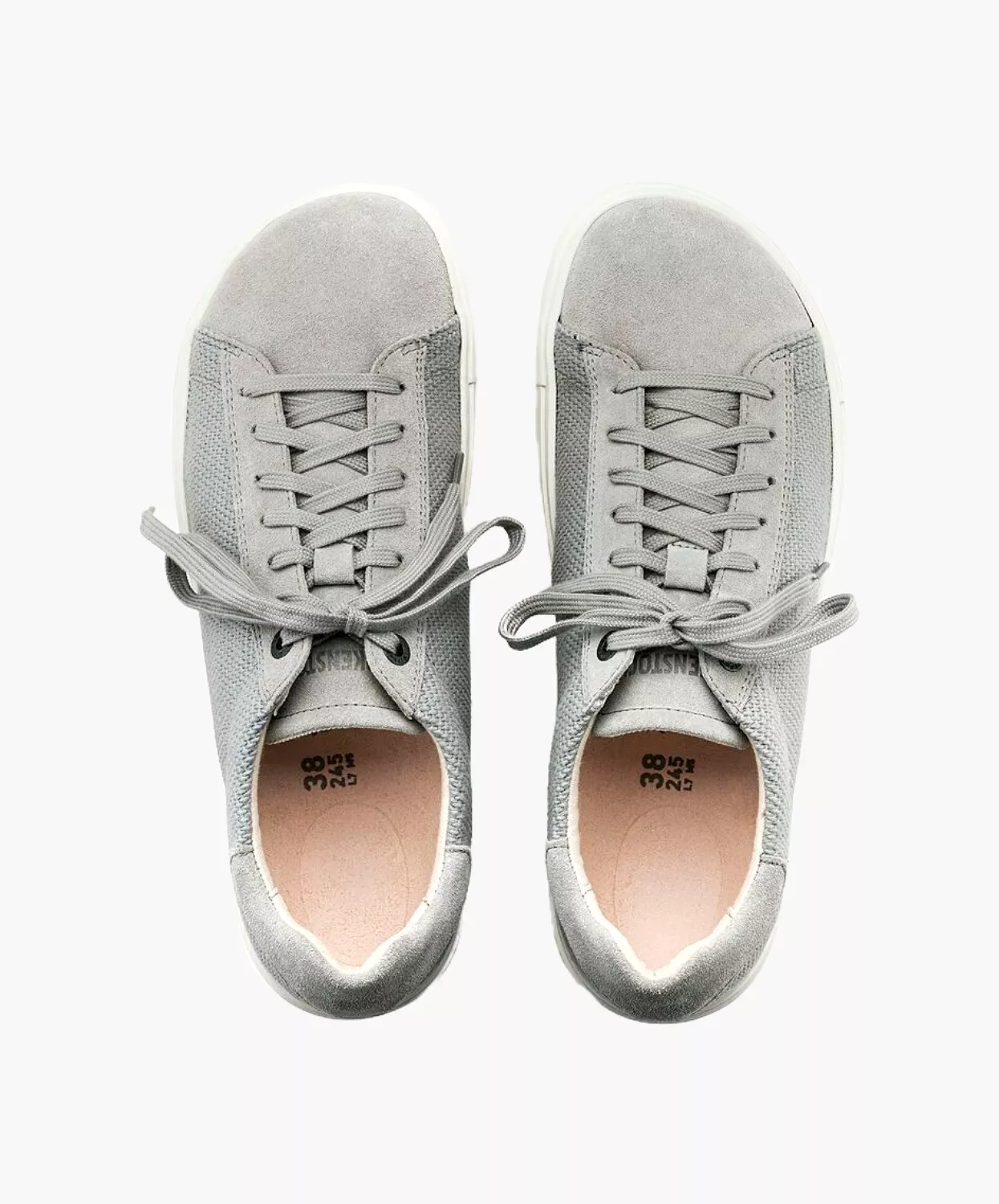 Birkenstock Bend Suede Leather/Canvas Whale Grey Sneakers