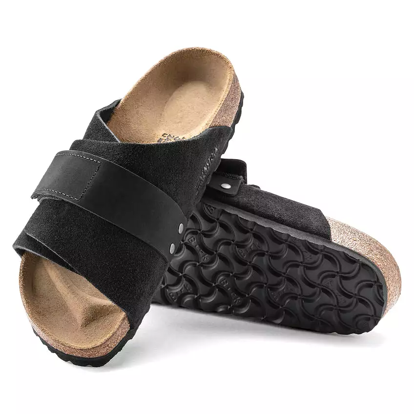 Birkenstock Kyoto - Black Suede