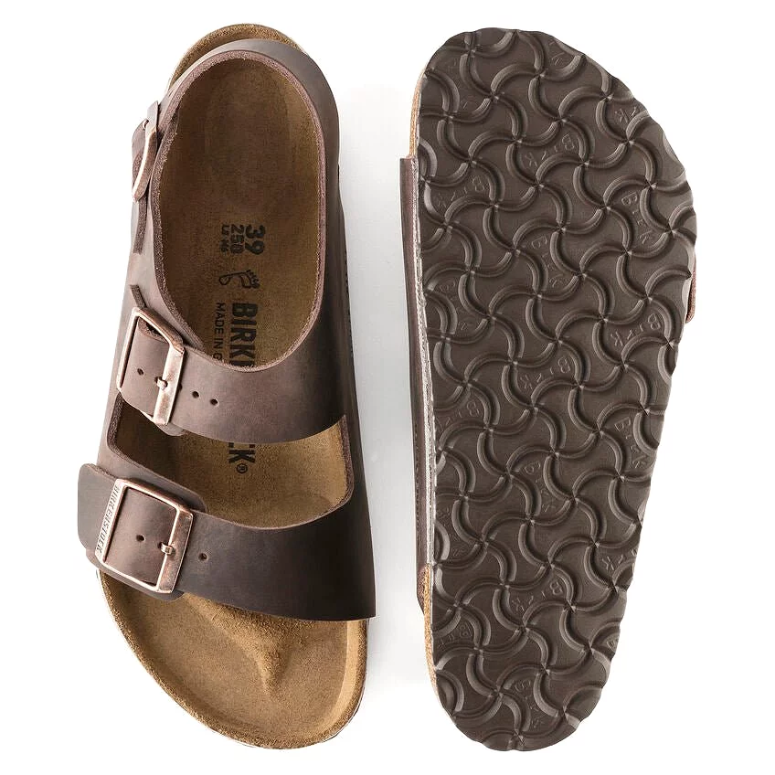 Birkenstock Milano - Habana Oiled Leather