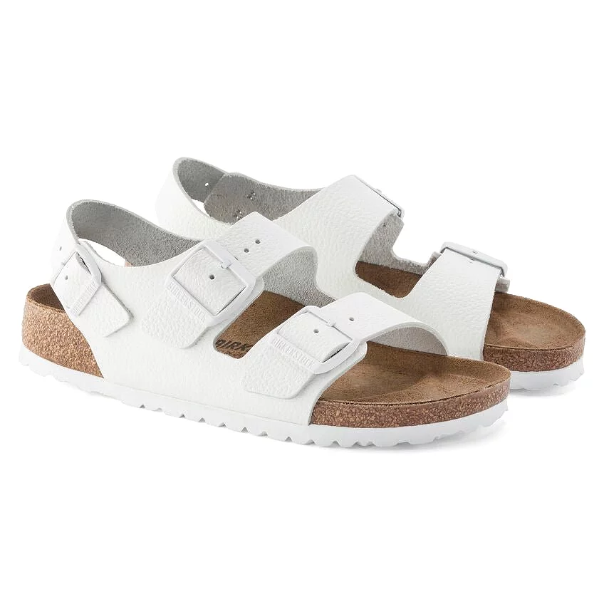 Birkenstock Milano - White Leather