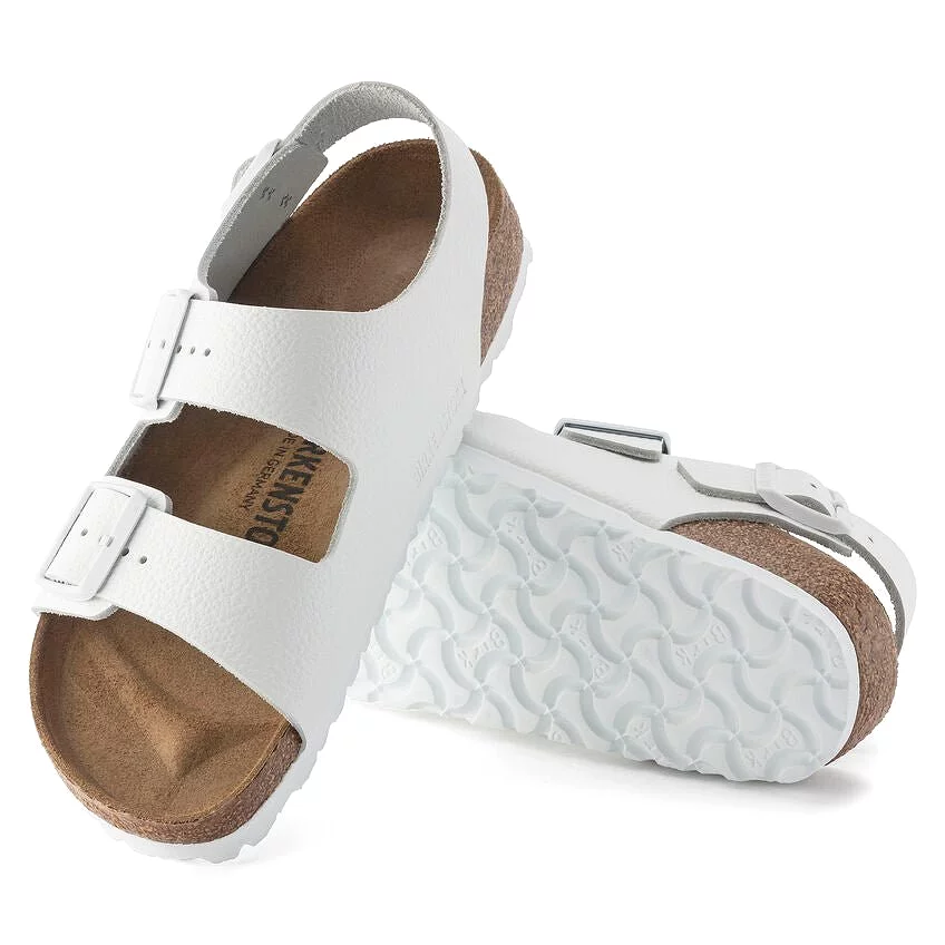 Birkenstock Milano - White Leather