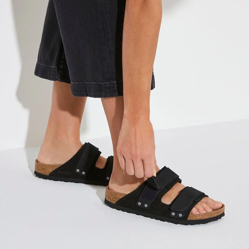 Birkenstock Uji - Black Suede