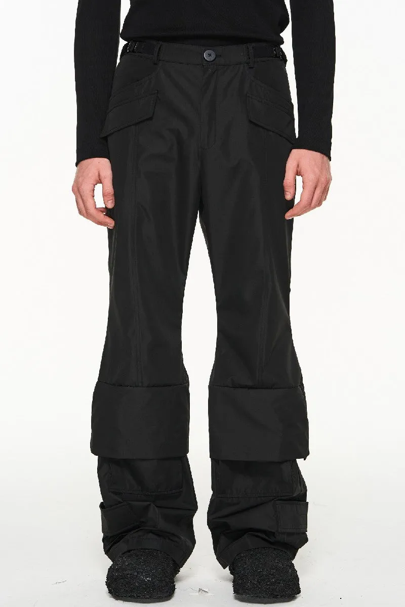 Boot-Like Layered Trousers