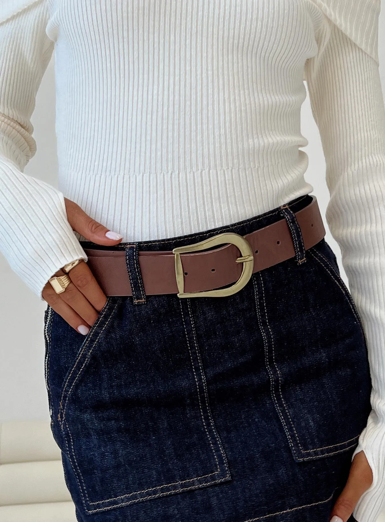 Breslin Belt Brown