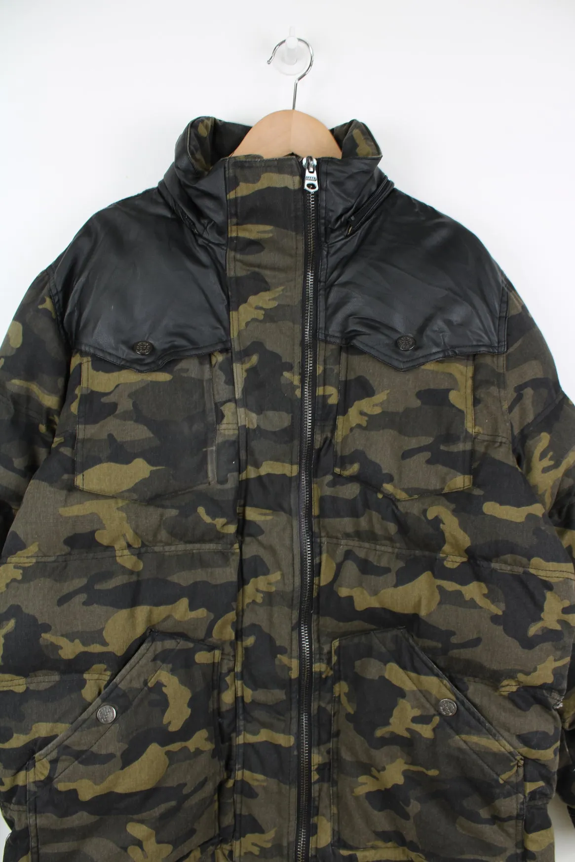 Coogi Camo Puffer Coat