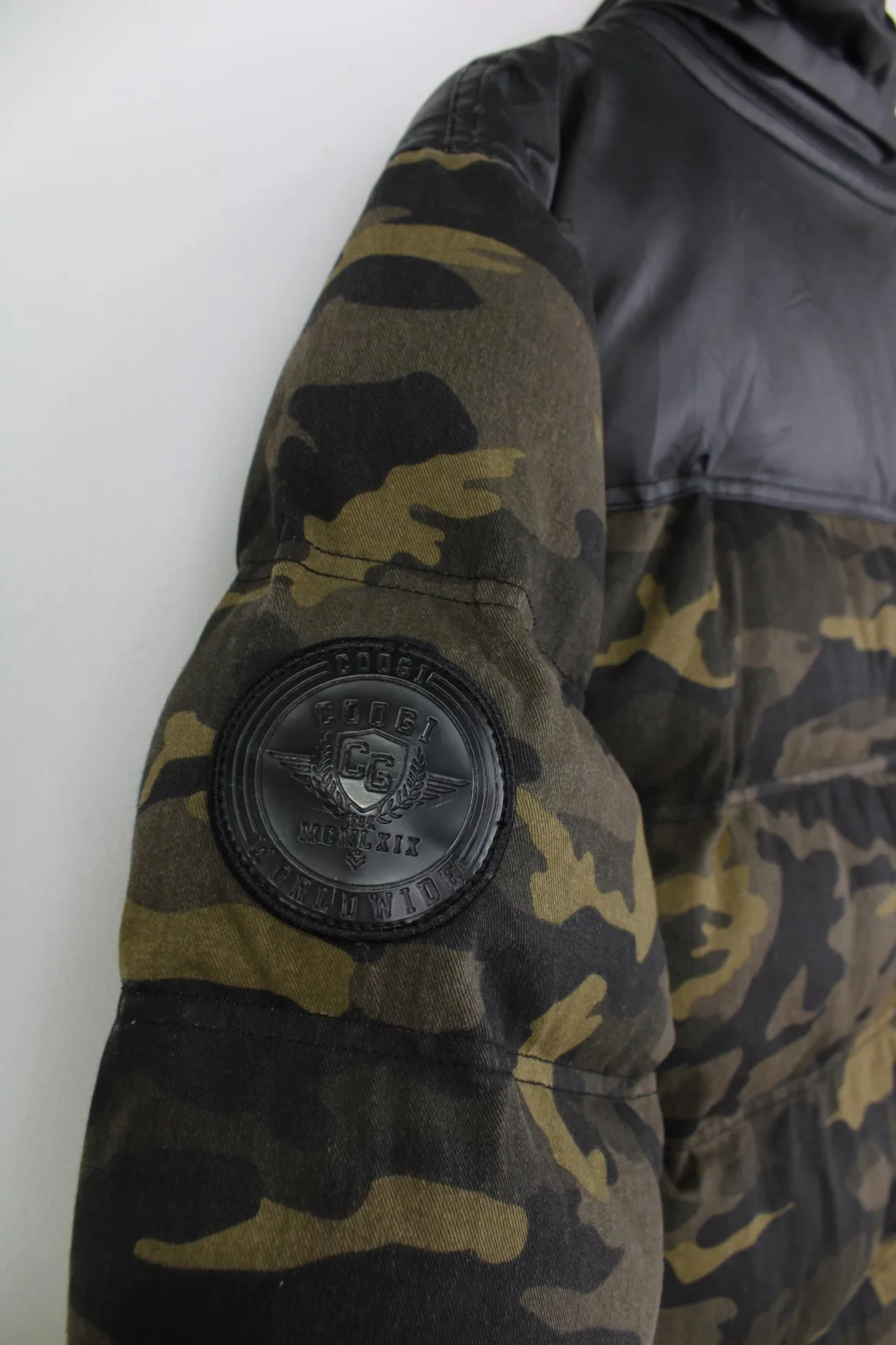 Coogi Camo Puffer Coat