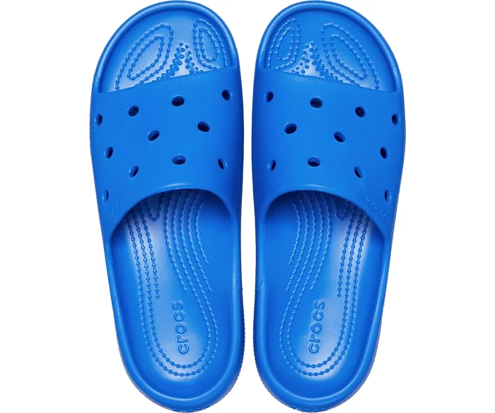 Crocs Unisex Classic Slide 2.0 - Blue Bolt