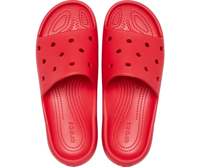 Crocs Unisex Classic Slide 2.0 - Varsity Red