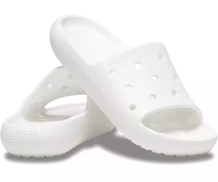 Crocs Unisex Classic Slide 2.0 - White