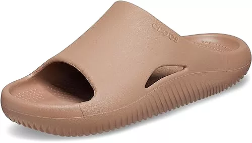 Crocs Unisex Mellow Recovery Slide - Latte