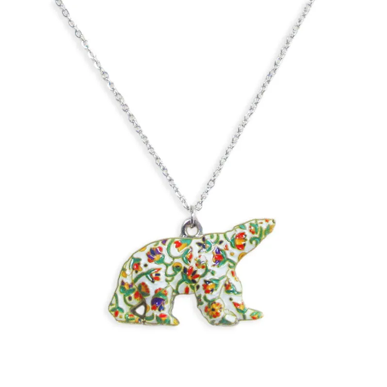 Dawn Oman Spring Bear Charm Necklace