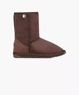 EMU Platinum Stinger Lo Chocolate Sheepskin Boots