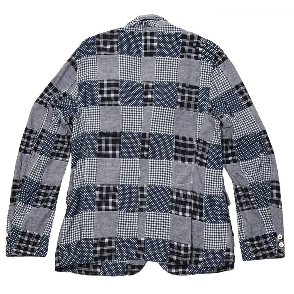 Engineered Garments Baker JacketNavy Patchwork