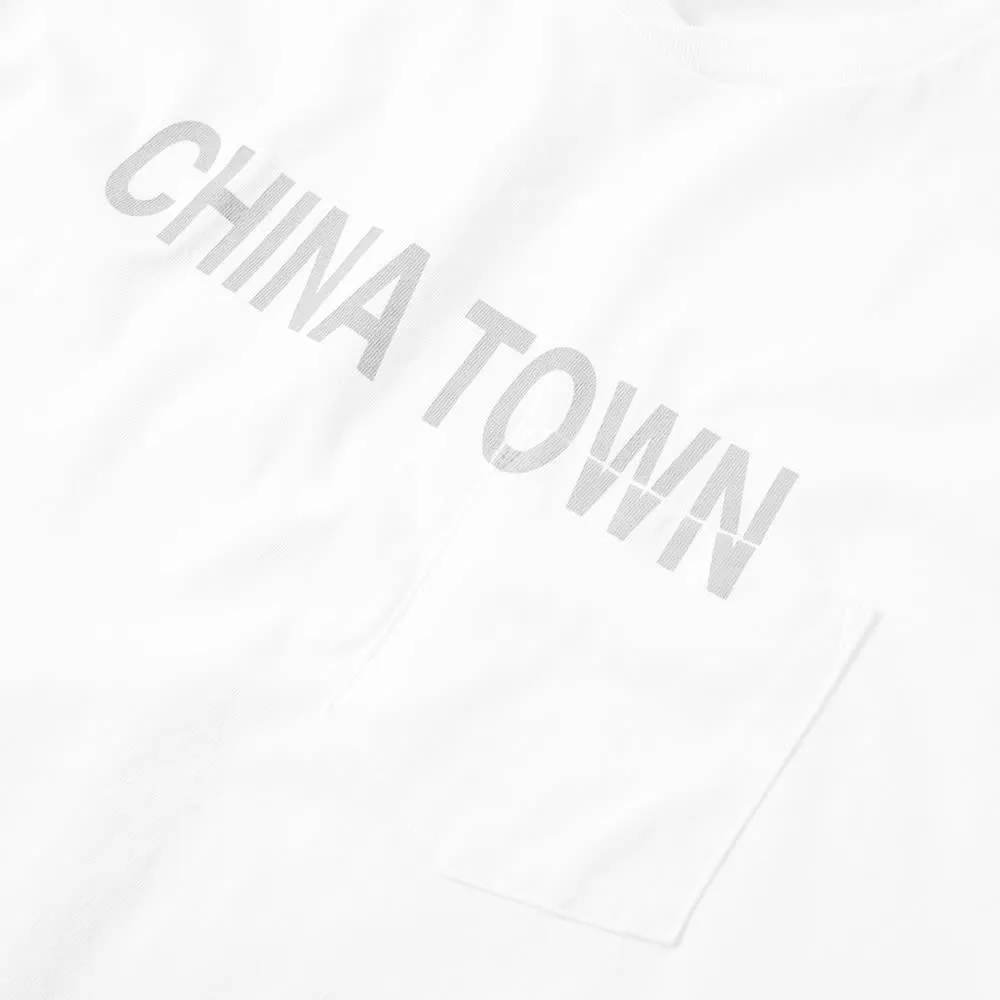 Engineered Garments China Town TeeWhite