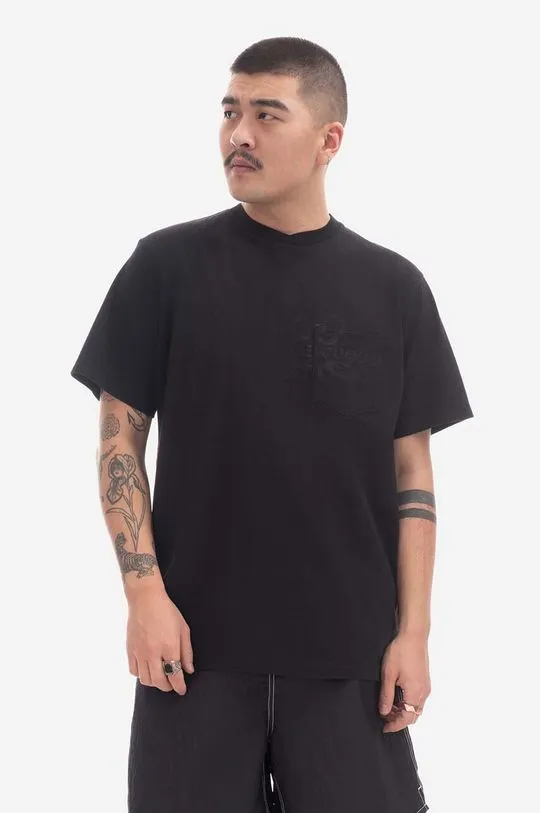 Engineered Garments cotton t-shirt black color