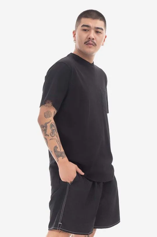 Engineered Garments cotton t-shirt black color