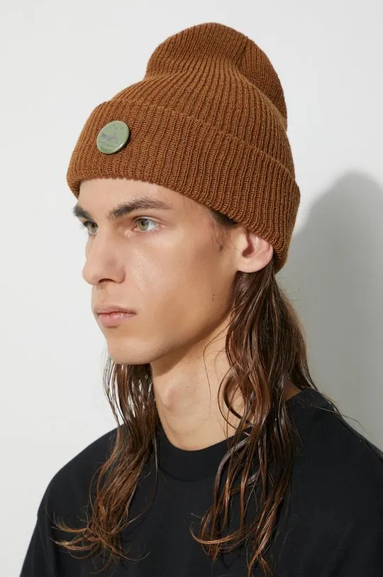 Engineered Garments wool beanie Watch Cap brown color 23F1H037.R03