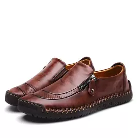 Falcon - Casual Leather Slip-On Shoes