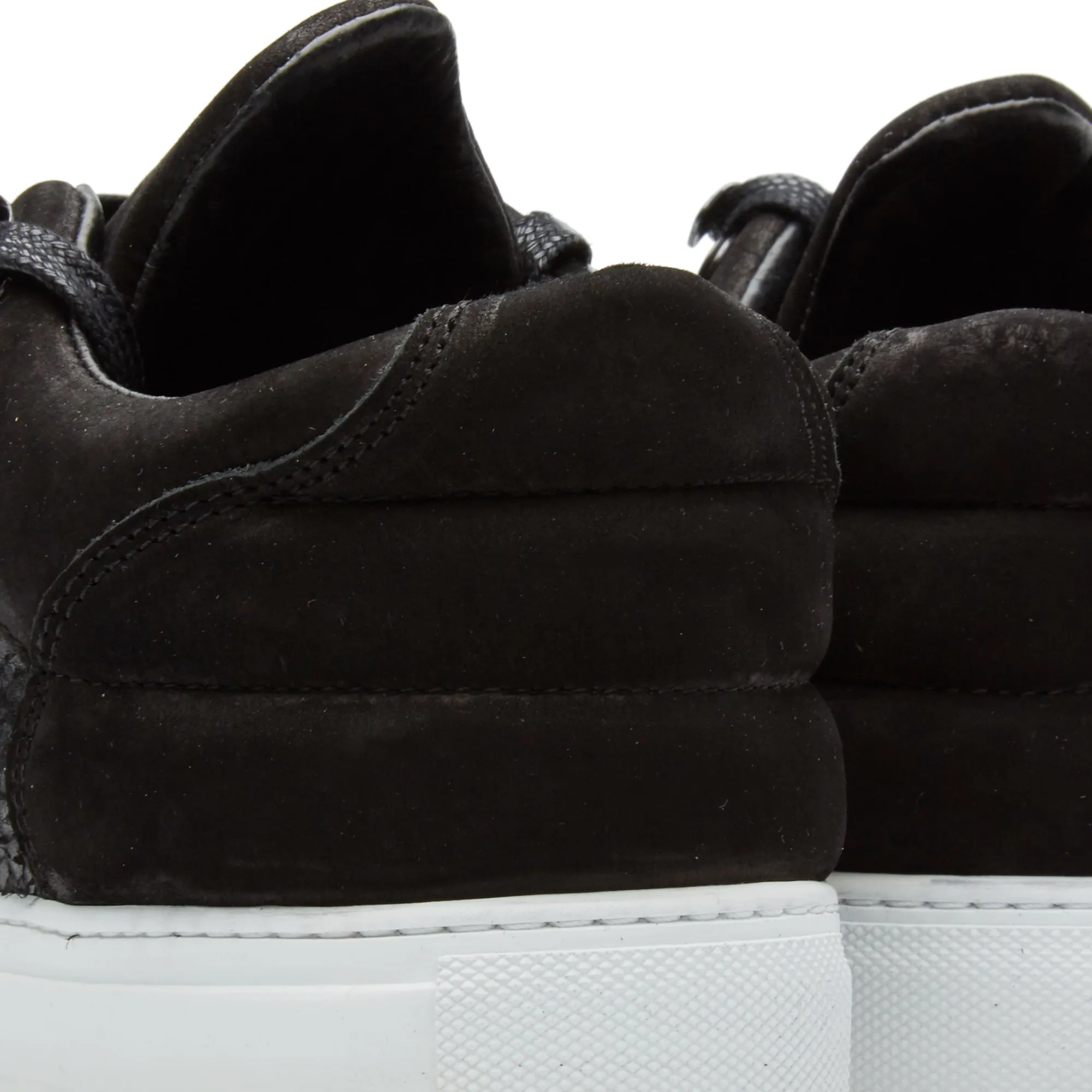 Filling Pieces Mountain Cut SneakerBlack Hairy Fur