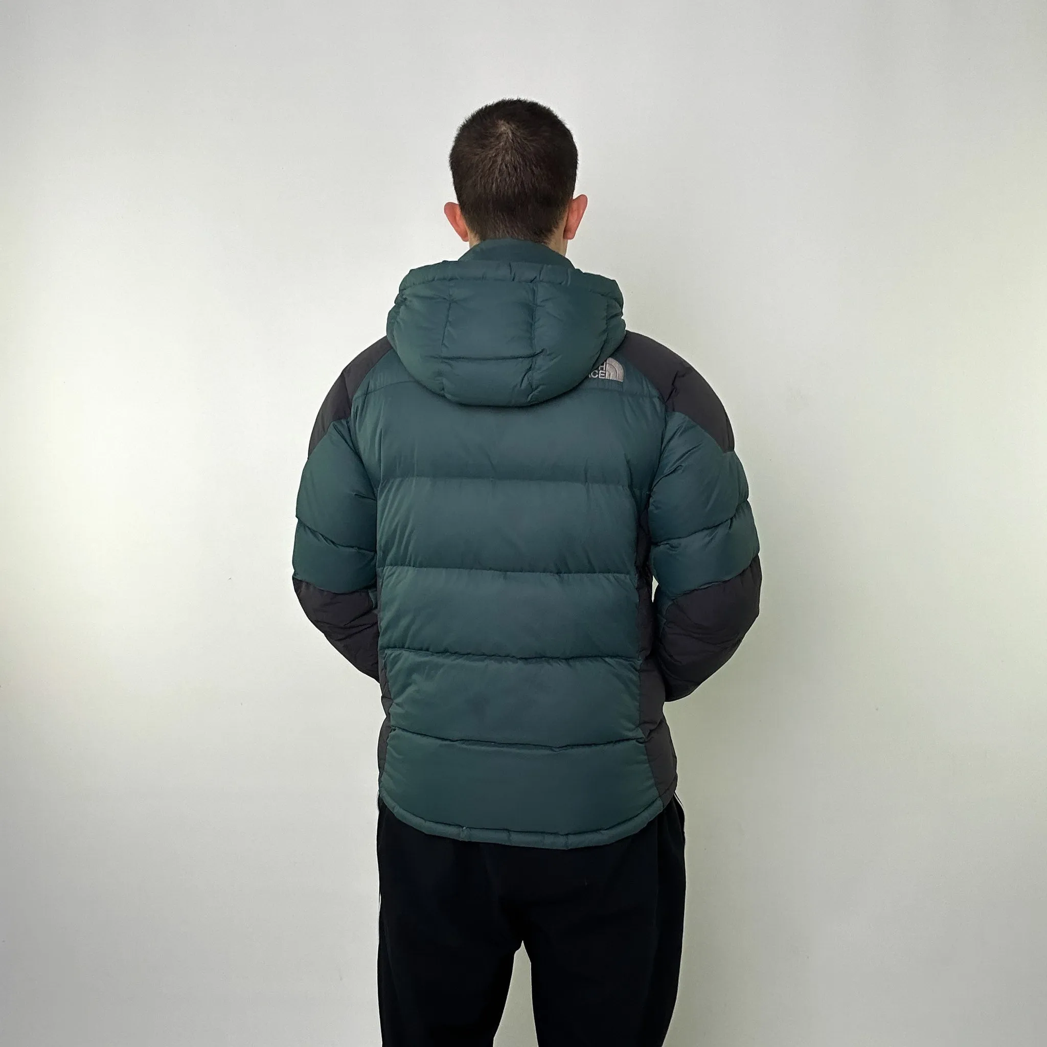 Green 90s The North Face 700 Series Nuptse Puffer Jacket Coat (L)