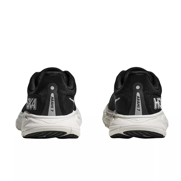 HOKA Women's Arahi 7 (Medium Width) Black/White