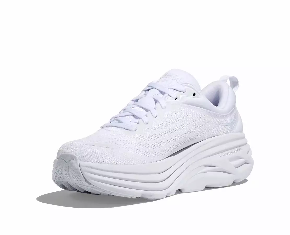 Hoka - Women's Bondi 8 White/White 1127952