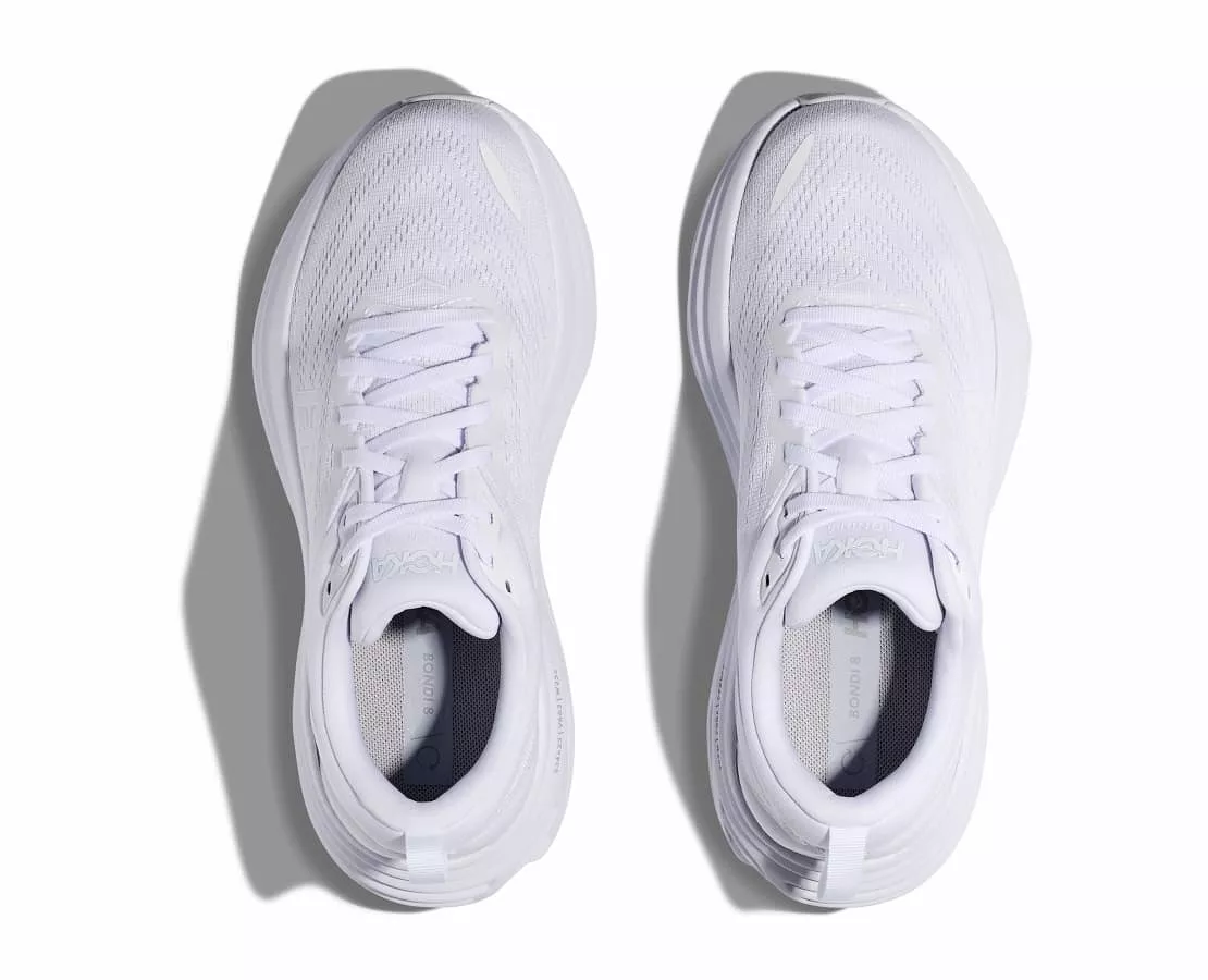 Hoka - Women's Bondi 8 White/White 1127952