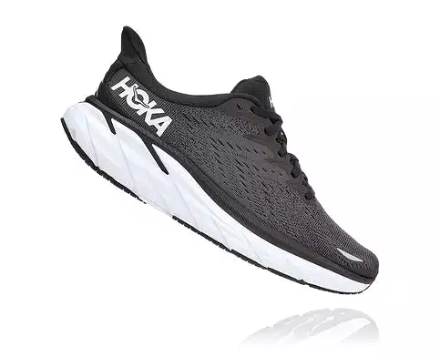 Hoka - Women's Clifton 8 Black/White 1119394 BWHT