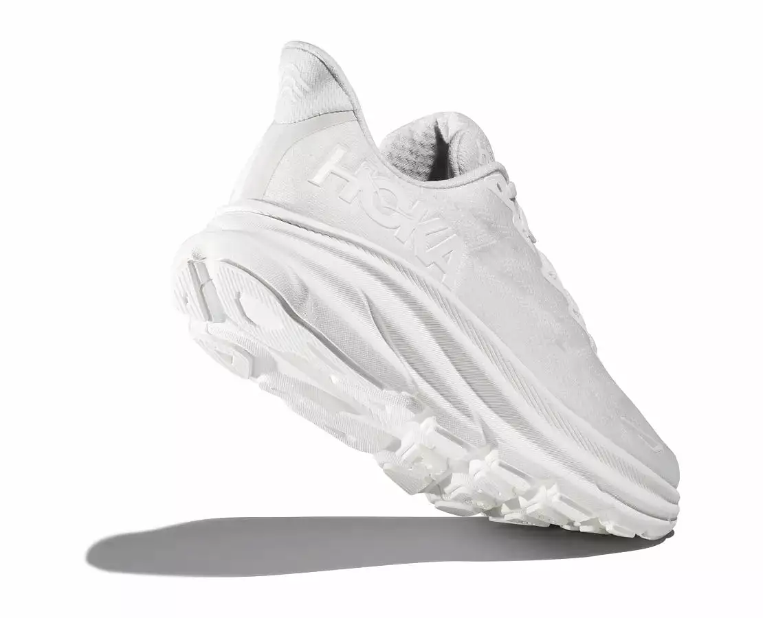 Hoka- Women's Clifton 9 White/White WWH 1127896