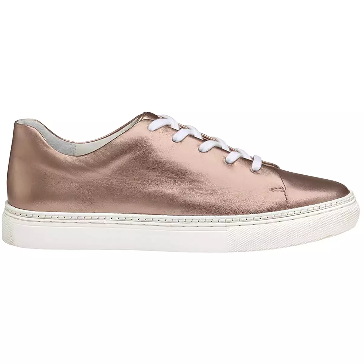 Johnston & Murphy Womens Callie Faux Leather Casual And Fashion Sneakers