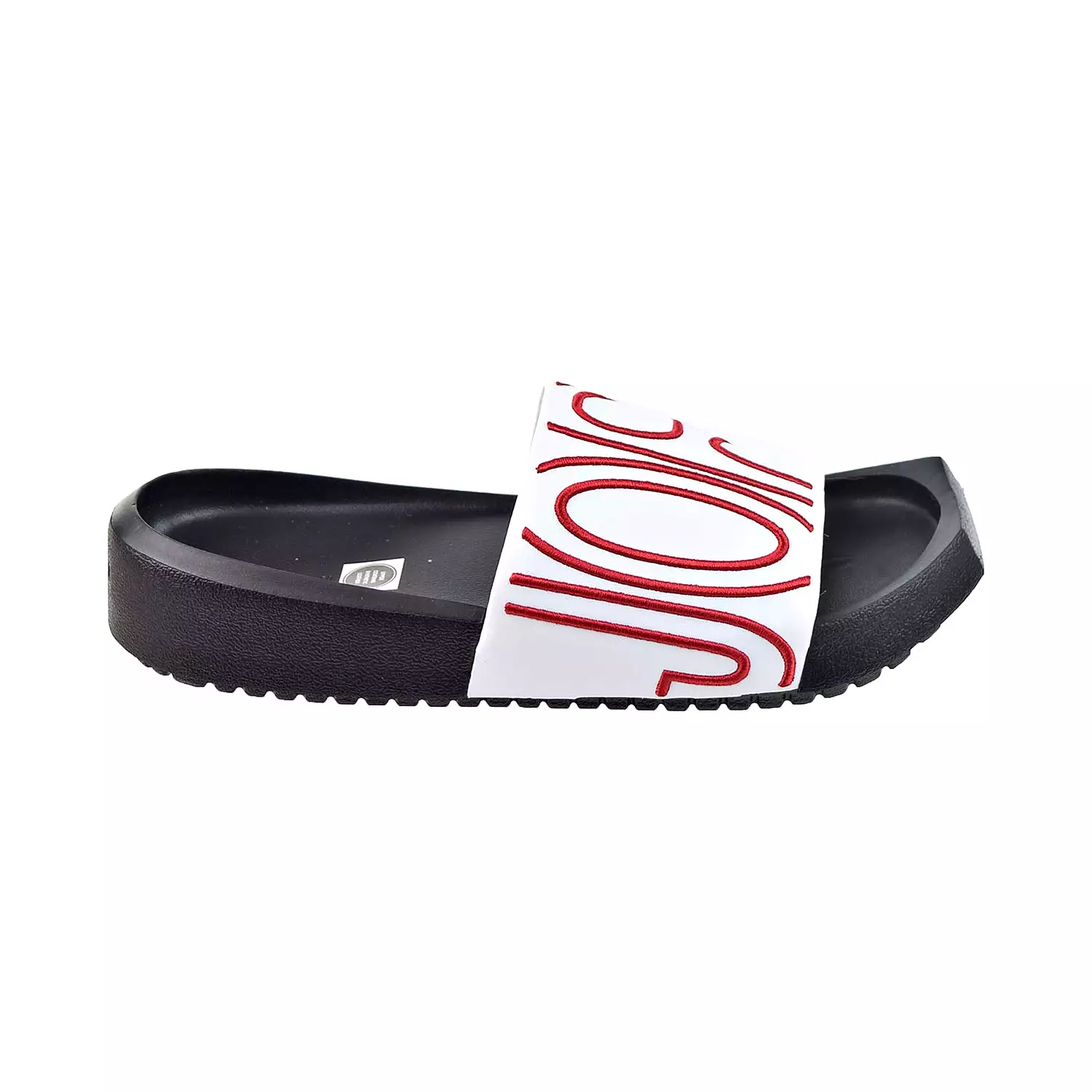 Jordan NOLA Women's Slides White-Gym Red-Black