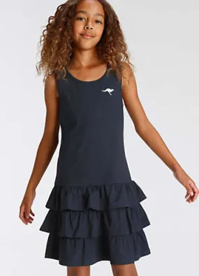 KangaROOS Kids Flounce Dress | Grattan