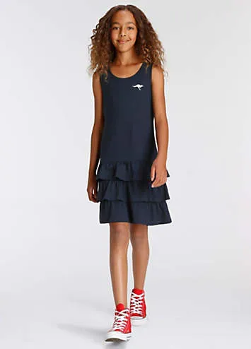 KangaROOS Kids Flounce Dress | Grattan