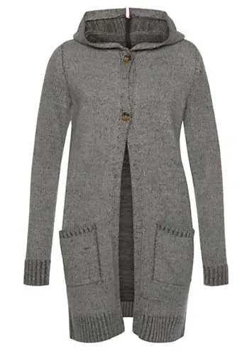 KangaROOS Long Knitted Cardigan | Grattan