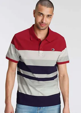 KangaROOS Striped Polo Shirt | Grattan