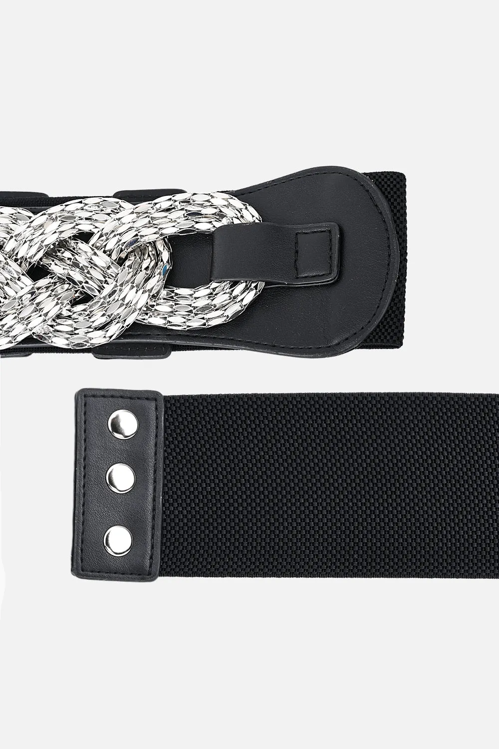 Knotted Broad Statement Belt