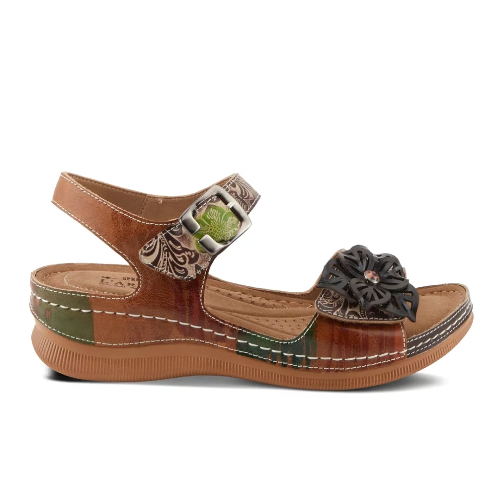 L'Artiste By Spring Step Women's Jenella - Brown Multi